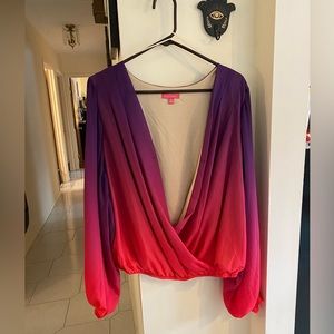 Flying Tomato Plus Size Blouse